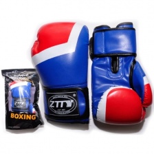Перчатки бокс 10oz, ZTQ-201