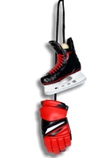 Подвеска парная - "перчатка и конек" Brenom