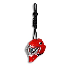 Подвеска-шлем хоккейный вратарский (цвет красный)  Brenom