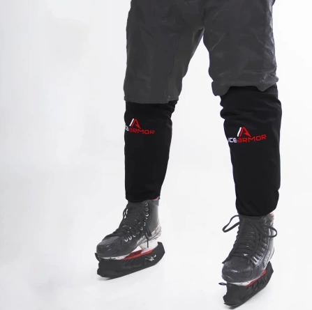 Гамаши хоккейные черные IceArmor 37-001 фото 2