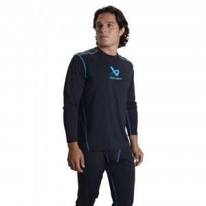 Термо-верх с дл. рукавом S22 BAUER BASICS BL LS TOP SR   BLK 1060058 фото 1