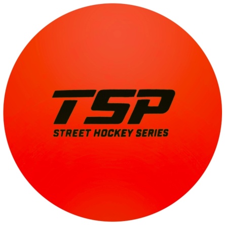 TSP Мячик для стрит-хоккея Street Hockey Ball (для t° выше 15 °C), Pink фото 1