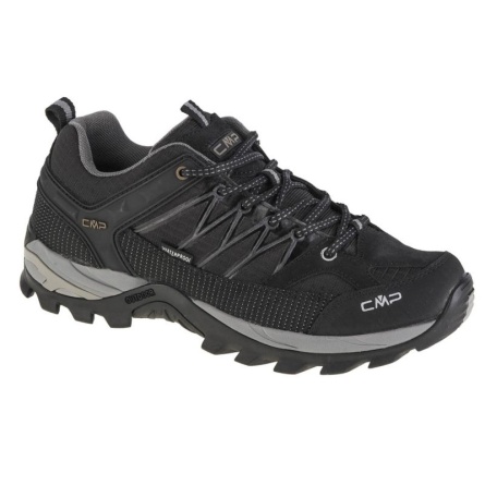 Полуботинки муж RIGEL LOW TREKKING SHOE WP CMP 3Q54457 73UC черный фото 1